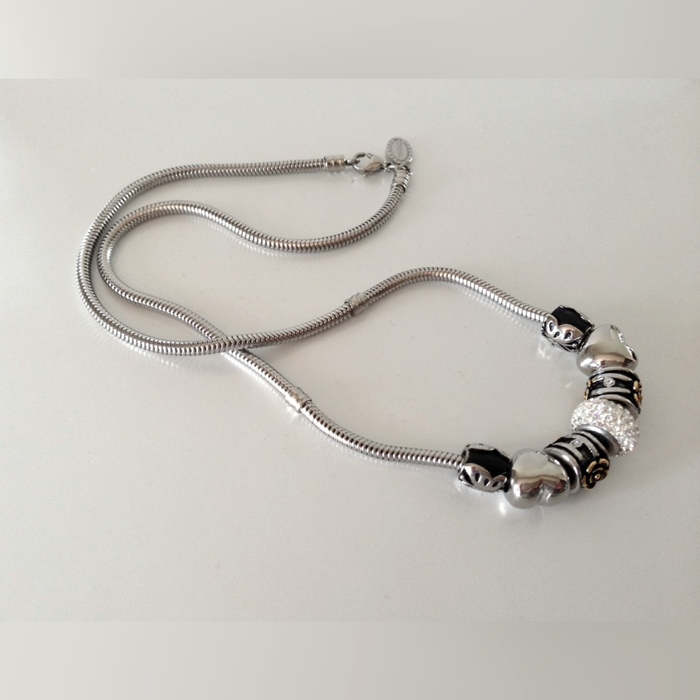 Charm necklace.Stainless steel